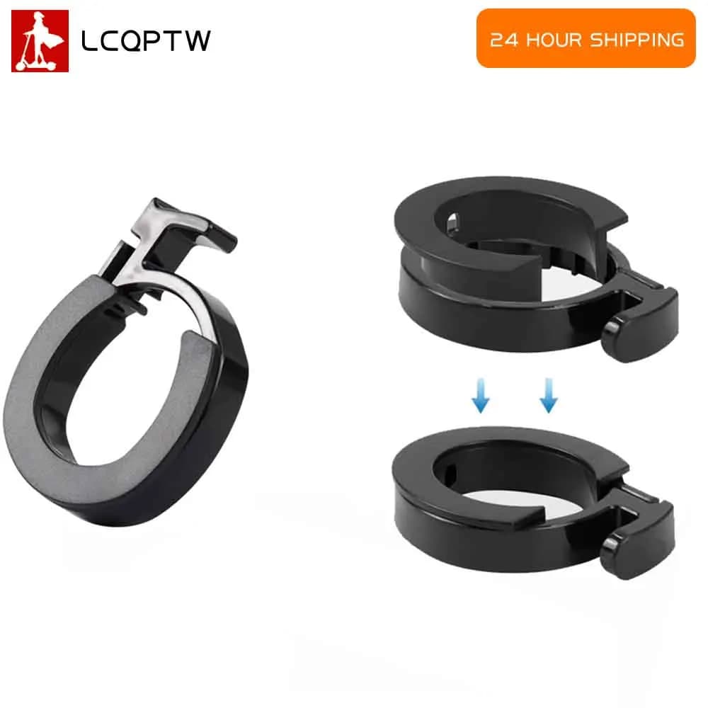 Cerchio assicurativo per tubo anteriore Cerchio inferiore Set attacco manubrio pieghevole Anello di protezione chiuso per scooter elettrico Ninebot MAX G30 G30D