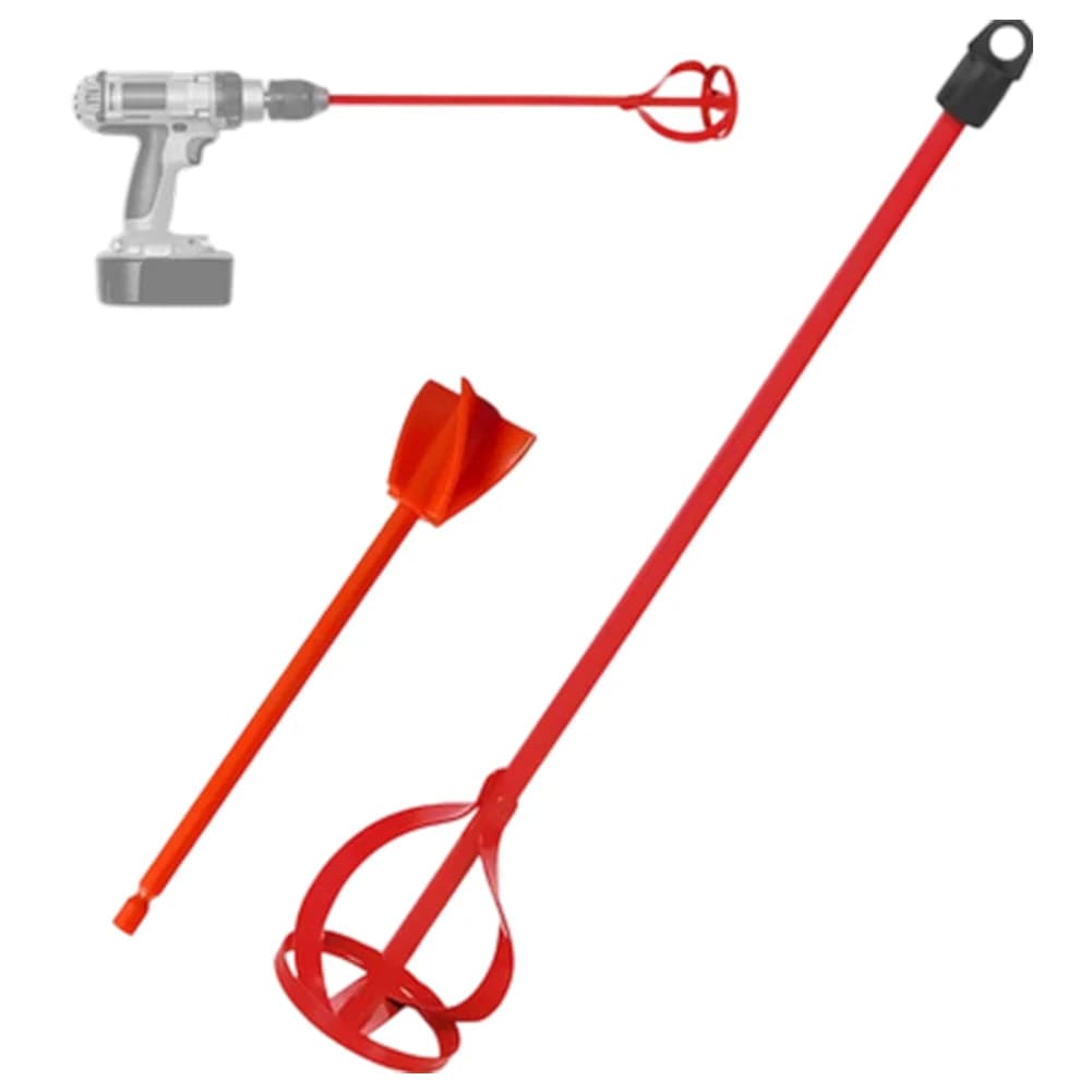 Miscelatore per Pittura in Gesso con Albero Esagonale, Accessori per Trapano Elettrico, Agitatore per Resina, Potente Miscelatore per Stucco