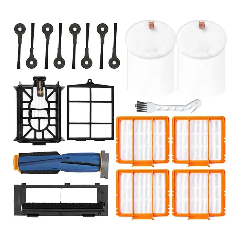 Accessori per aspirapolvere LITE-For Shark AI Ultra AV2511AE AV2501S AV2501AE AV2610WA: spazzola a rullo, spazzola laterale, coperchio, filtro