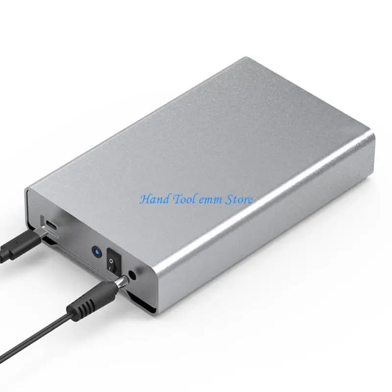 H37F Blueendless External HDD Enclosure Aluminum SSD Box USB Type C 3.5'' Hard Drive for Case Box for Desktop 8TB