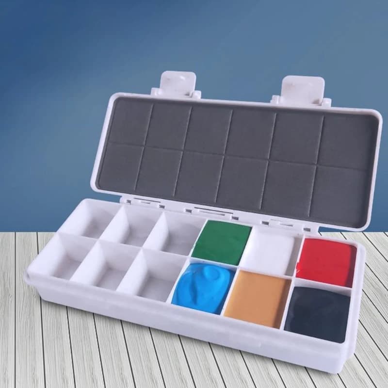 Moisturizing Paint Box For Oil Acrylic Watercolor Paints Artist Art Supplies
