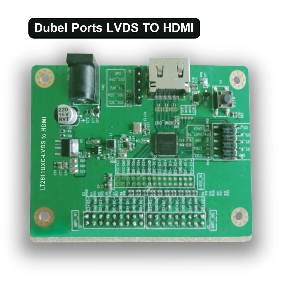 LT2611UXC- HDMI 2.1 switch from 4K to 120 Hz with dynamic HDR optimization fits any HDMI cable, integrates switch/repeater/ EDID