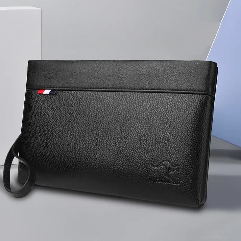 Large Capacity Retro Handbag Soft Leather Handbag Fashion Casual Zipper Bag
