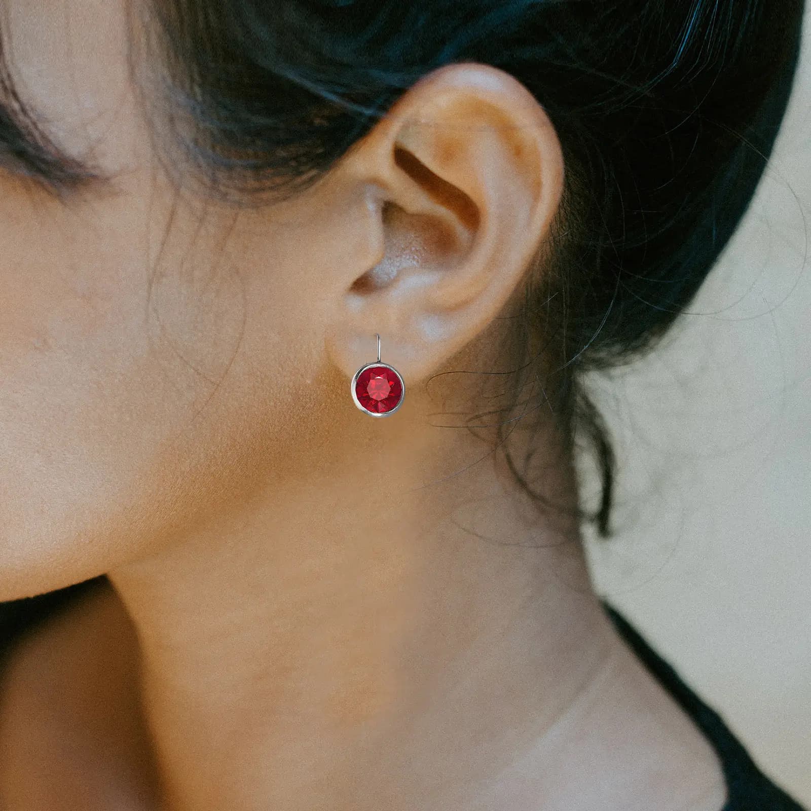10 Pezzi Base per Creazione Gioielli, Vassoio per Orecchini Fai da Te, Disco per Saldatura Gancio Orecchino per Pendenti con Gemme, Accessori Artigianali