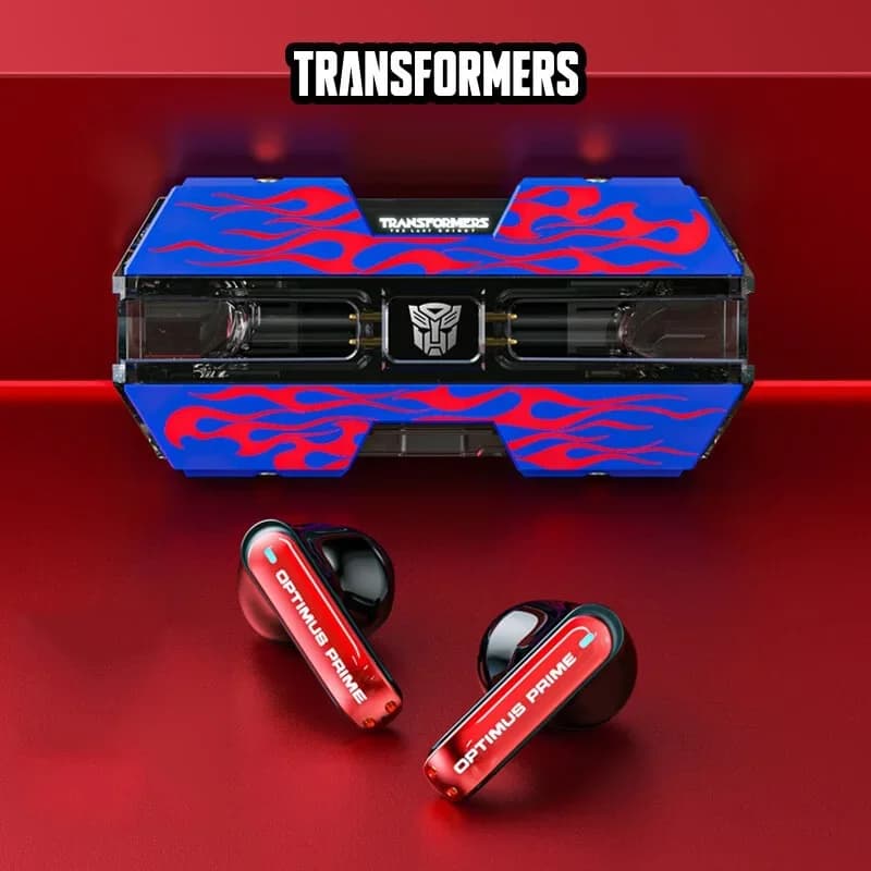 Only blue！only ten ！Transformers TF-T01 Wireless Bluetooth 5.3 Earphones HD Call Low Latency Dual Mode Gaming Music Headset