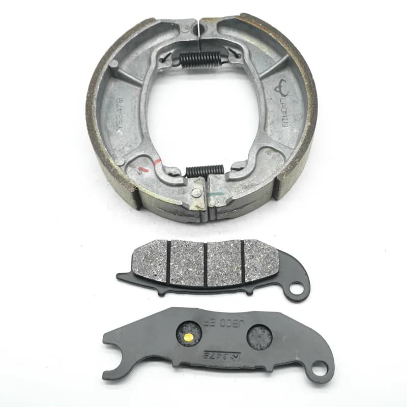 Moto Anteriore e Posteriore Pastiglie Freno Tamburo Kit Scarpe Set Per HONDA PCX 125 S PCX125S parti WW125AK 2018 2019 2020 2021 ww125 ak