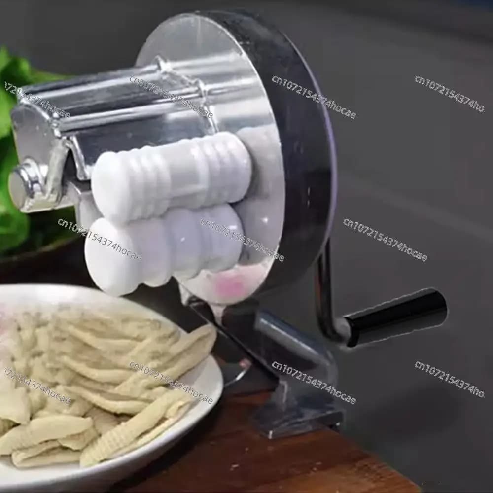Gadget da Cucina Manuale, Macchina per Maccheroni a Manovella, Macchina per Pasta Salva-Lavoro