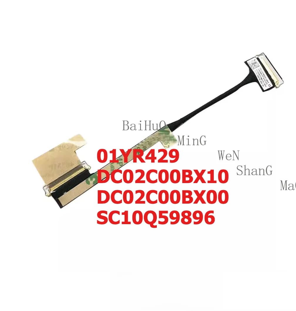 Per Lenovo X1C 2017 2018 2K4K Cavo schermo 01YR429 DC02C00BX10 SC10Q59896