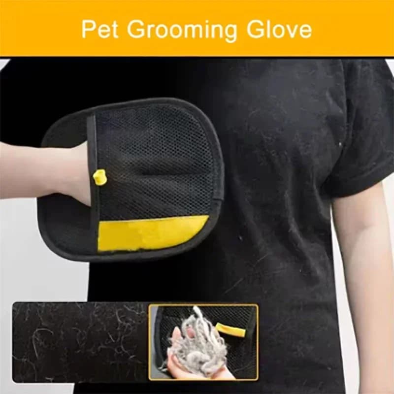 2026new Pet electrostatic hair removal gloves cat and dog hair removal gloves adhesive gloves carpet clothes hair cleaning brush