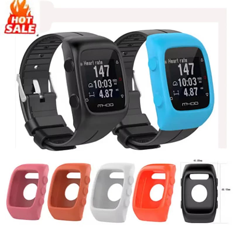 Custodia protettiva universale in silicone per POLAR M400 M430 Smart Watch Guscio protettivo universale durevole Perfetto per Polar M 430