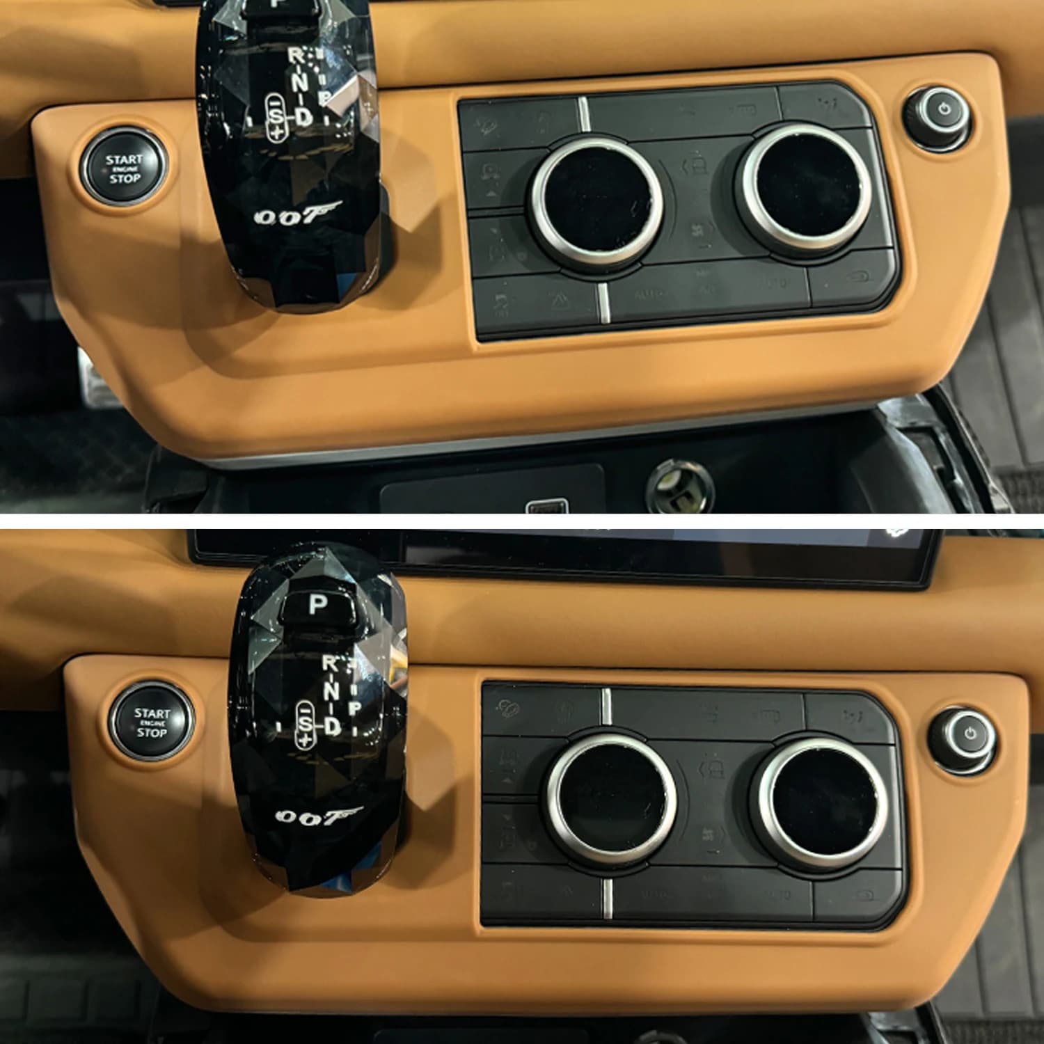 Only LHD! For Toyota Land Cruiser Prado J250 LC250 2024 2025 Car Accessories Silica Gel Gear Shift Panel Frame Cover 1PC