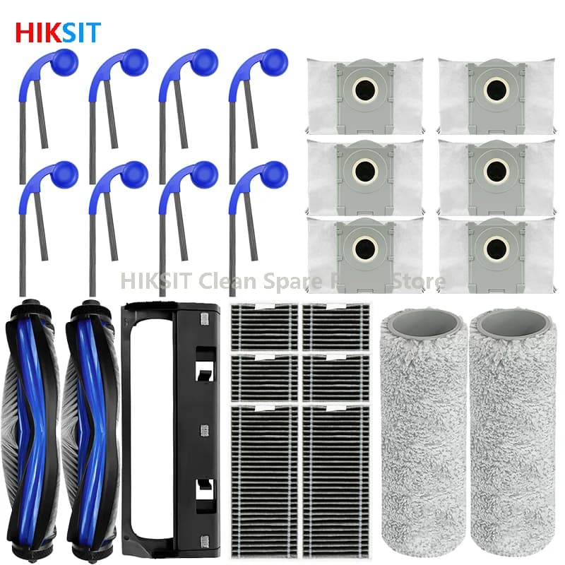 Per ECOVACS T80 PRO OMNI / T80 OMNI Robot Aspirapolvere Parte Principale Spazzola Laterale Mop Panno Filtro Hepa Sacchetto Per La Polvere Parti di Accessori