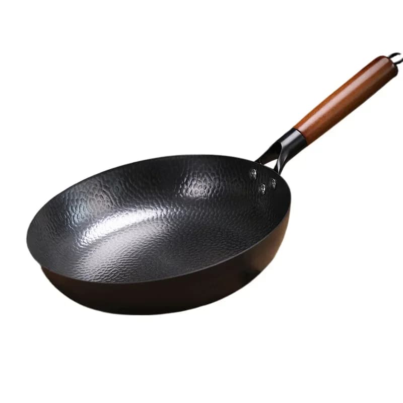 30 cm bowl cast iron bowl Cooking pots not covered with wood non-coating handle for gas stove Induction cooker N6C8N0