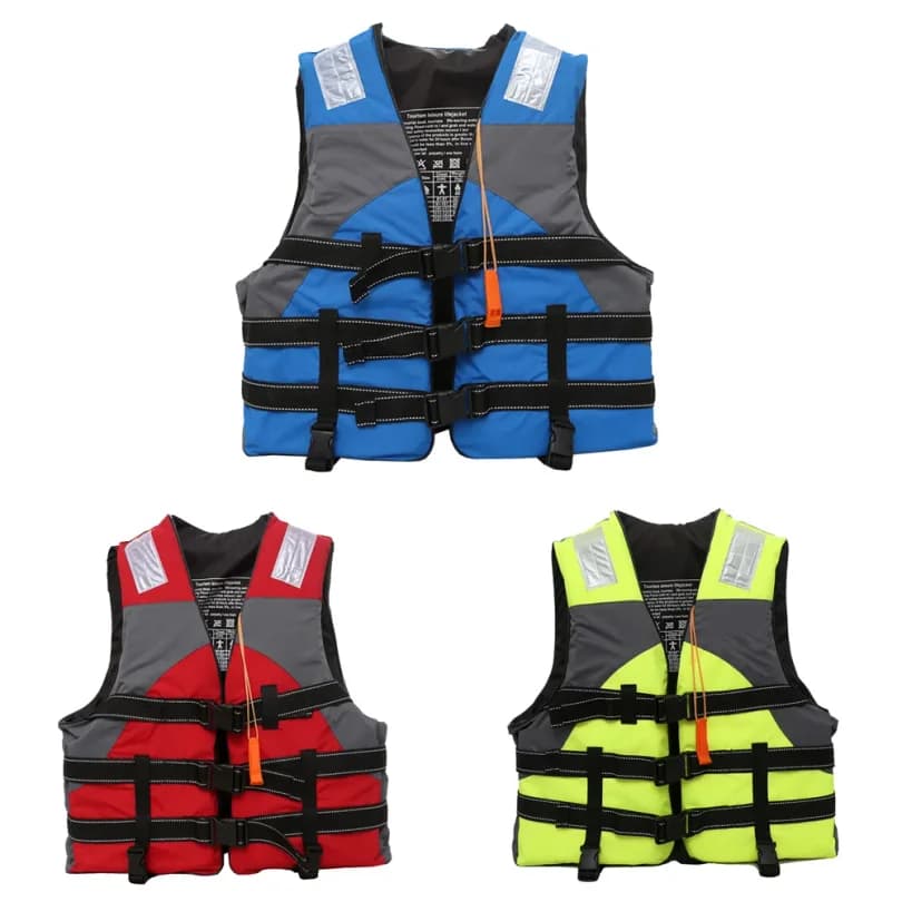 Giubbotto di Salvataggio per Kayak, Surf, Moto d'Acqua, Wakeboard, Rafting, Sci Nautico, Nuoto e Sport Acquatici per Adulti