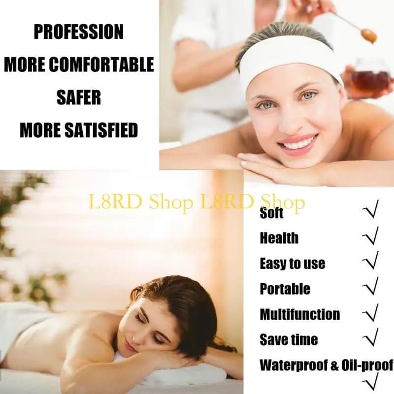 L8RD 100 pcs table table for spa beds for unwoven eyelashes for tattoos for hotel beauty