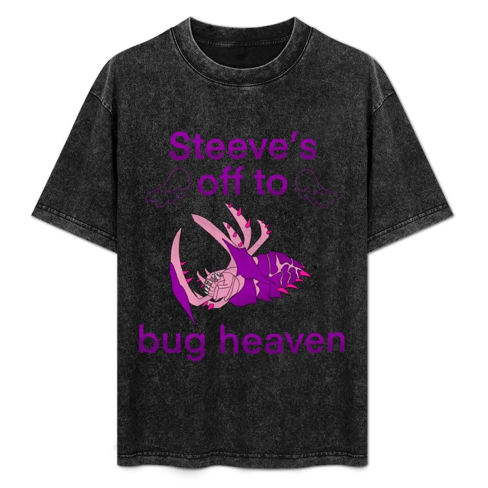 Bug Heaven T-Shirt Daily Casual Short Sleeve Tee Shirt
