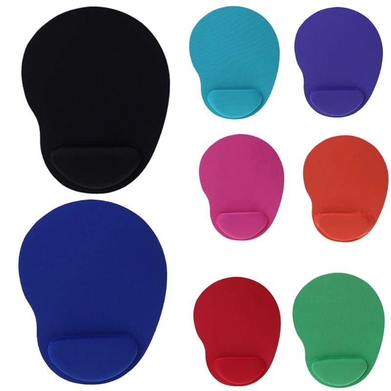 Tappetino per mouse ergonomico con supporto per il polso, tappetino per mouse da gioco con poggiapolsi in gel, digitazione facile e sollievo dal dolore per l'home office