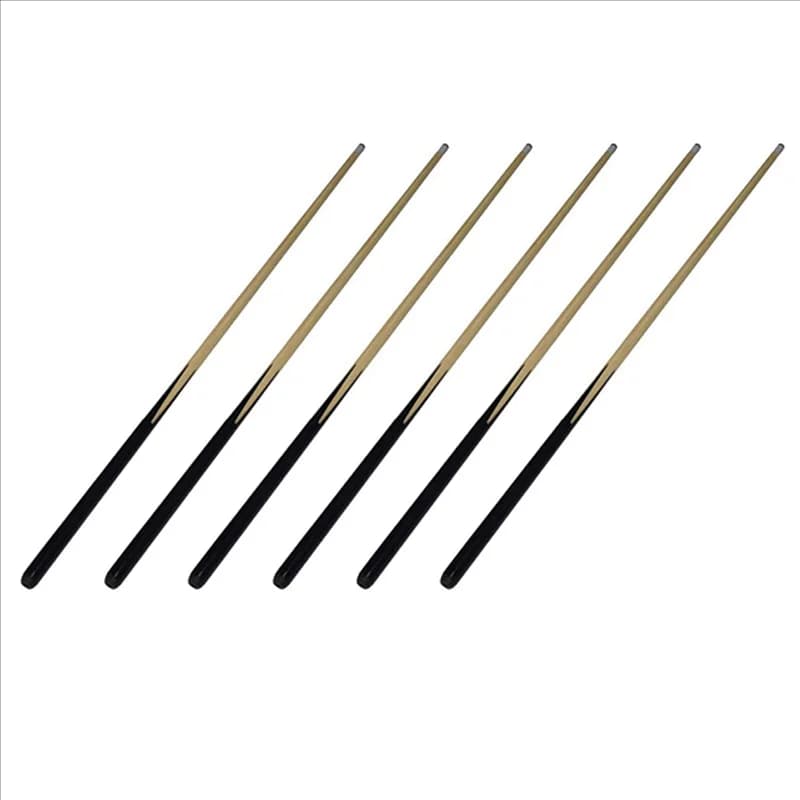 【Acquisti】6X Stecche da biliardo in legno Stecche da biliardo Bastoni Intrattenimento Accessori da biliardo Strumenti da biliardo 145 cm