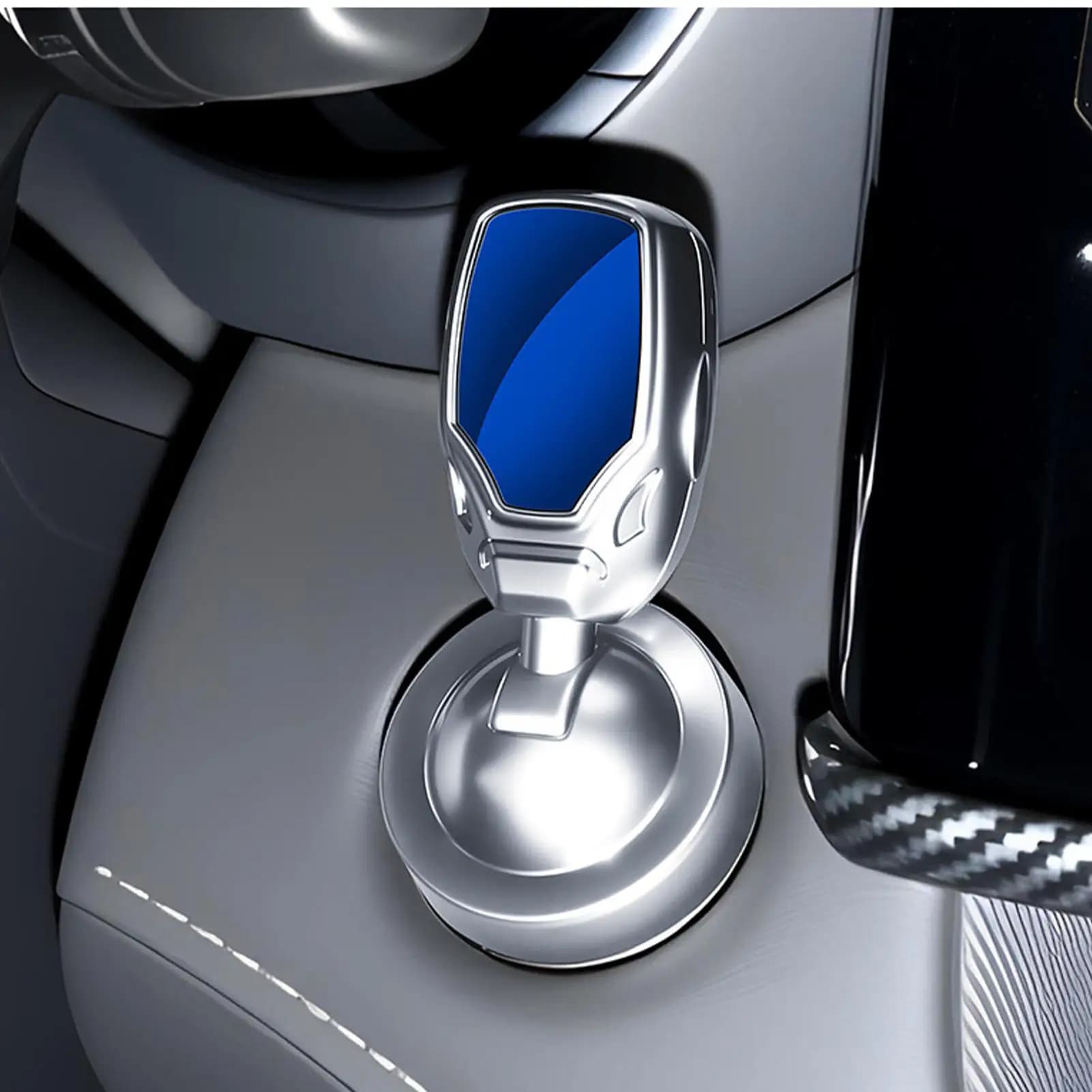 Leva Pulsante di Avvio Motore, Accessori Interni Auto, Joystick Decorativo per Avvio a Pulsante, Leva di Controllo per Conducenti, Modifiche Auto Quotidiane