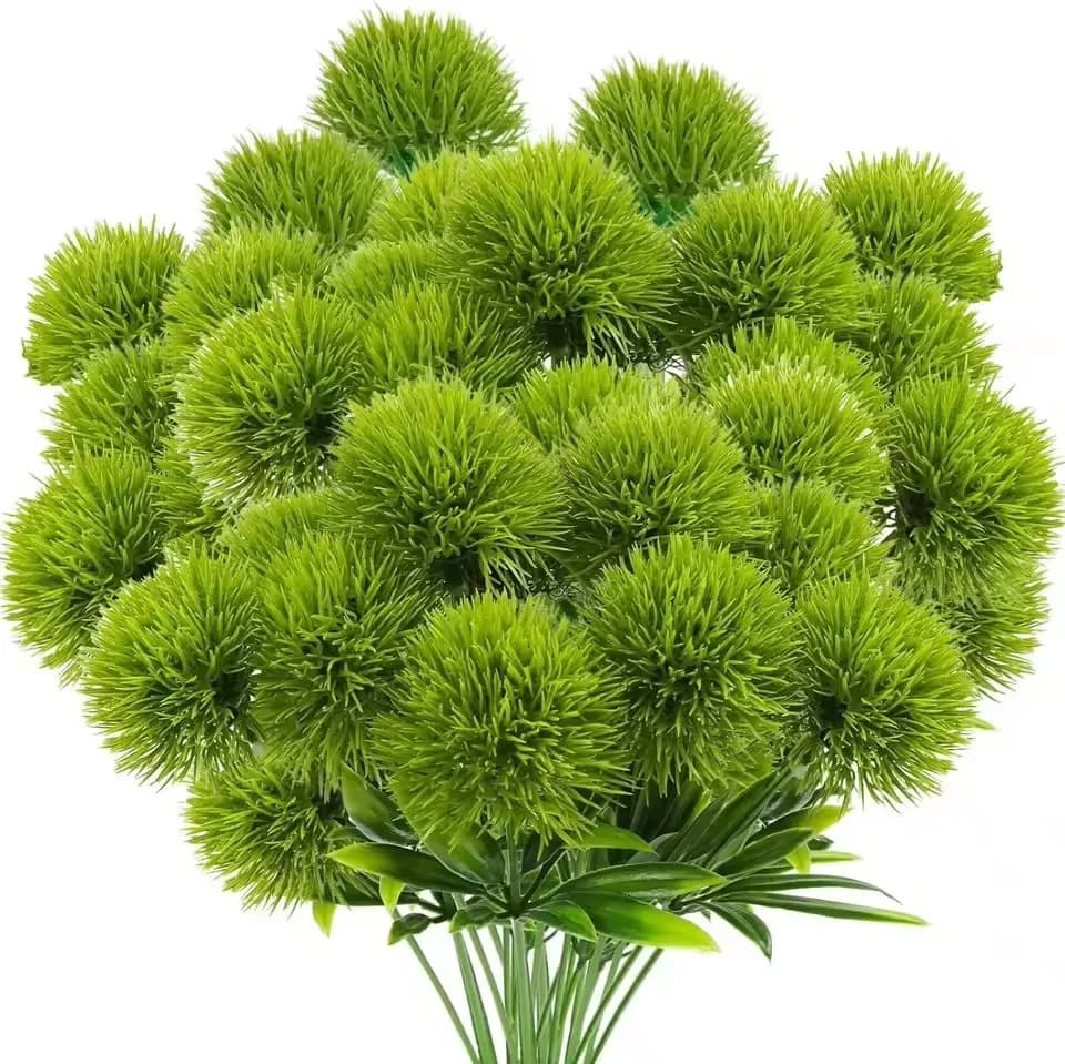 10 Piece Artificial Tarassaco Flower Bouquet, Living Room Decoration, Outdoor Garden Decoration, Wedding Decorations, DIY Garlands Accessories
