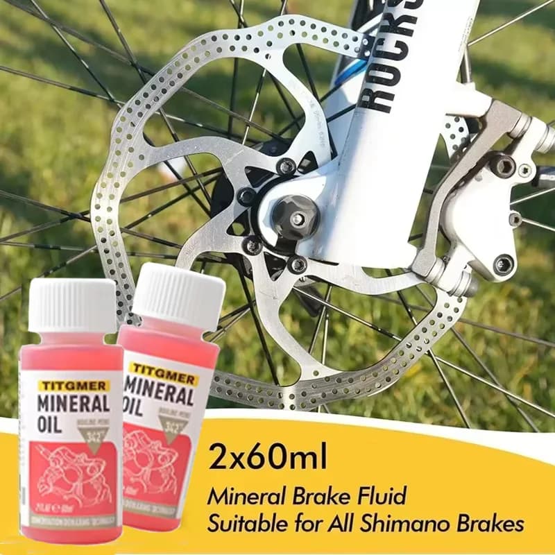 Bicycle Brake Fluid Mineral Oil System Fluid Cycling Mountain Bikes Accessorie Oil InjectorBrake Fluid Mineral Oil
