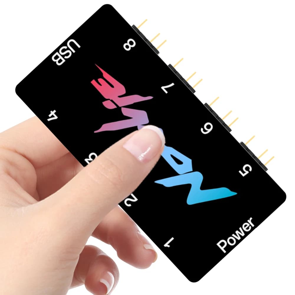 Supporto controller ARGB 5V 3 pin Segnale a 8/16 vieRGB OpenRGB Controller HUB ventola ARGB Alimentazione SATA per interfaccia scheda madre estesa