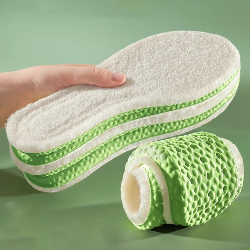 Solette Termiche Autoriscaldanti, Spesse e Calde, con Supporto per l'Arco Plantare, Morbide, per Uomo e Donna, per Scarpe Invernali e Sportive