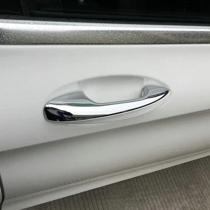 Coperture cromate per maniglie delle portiere LHD, accessori per Mercedes-Benz GLA GLB GLC GLE Coupé CLA EQC A B C E 180 200 250 300 400