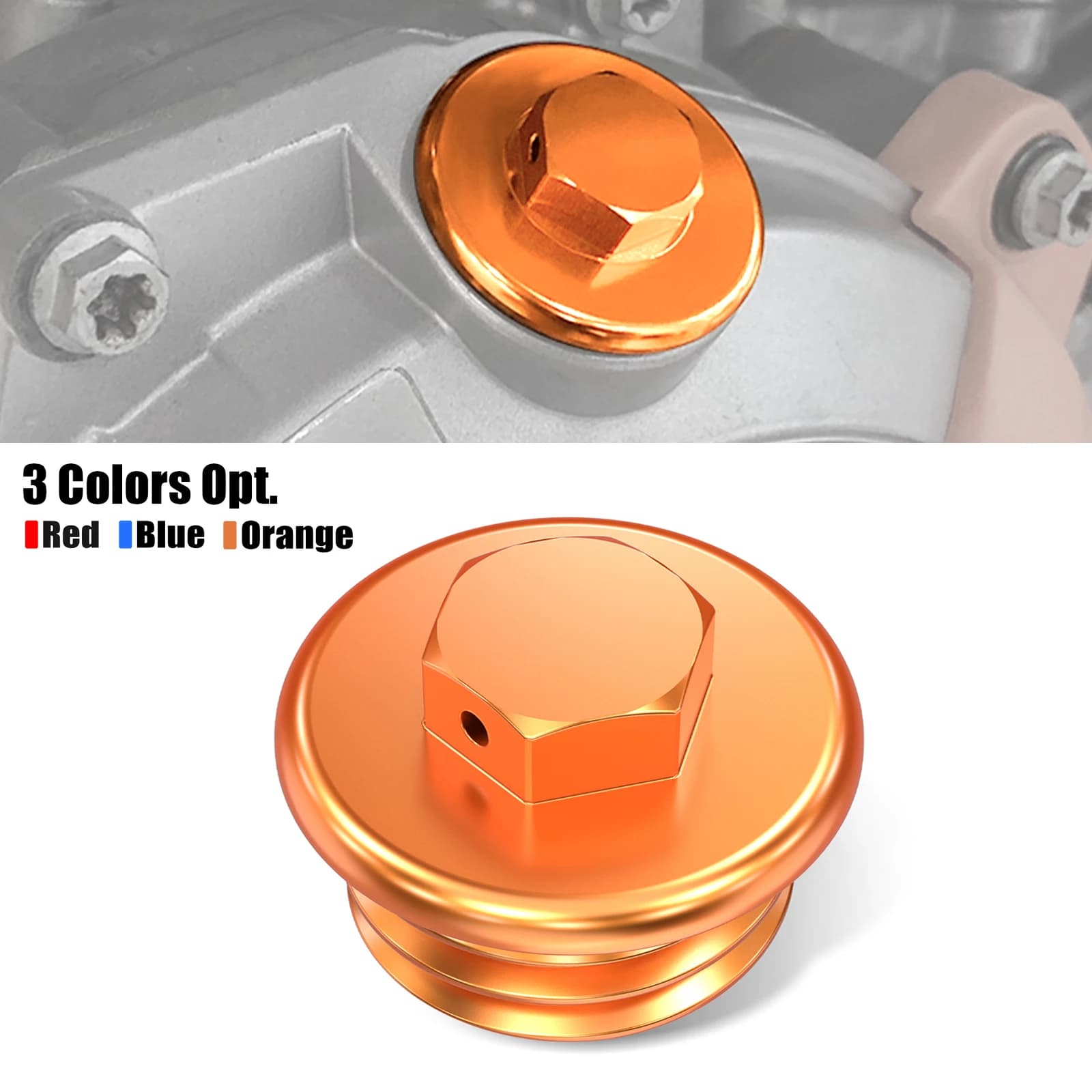 NICECNC Per KTM EXC 300 2004-2023 EXCF 350 EXC 450 SX125 SXF 250 SXF 450 XCW TPI Tappo Tappo Olio Motore Per Husqvarna TE 300