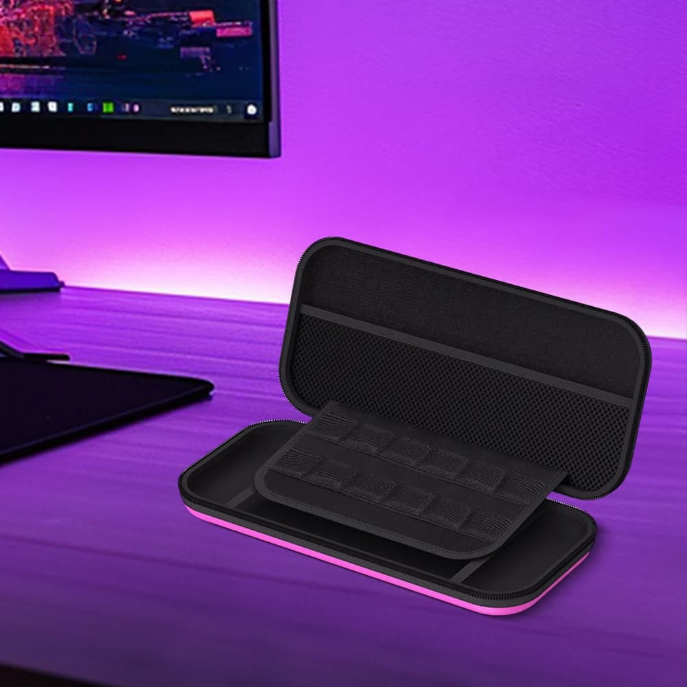 Custodia per Switch 2, Borsa Rigida in EVA, Custodia Portatile da Viaggio per Console Nintendo Switch2