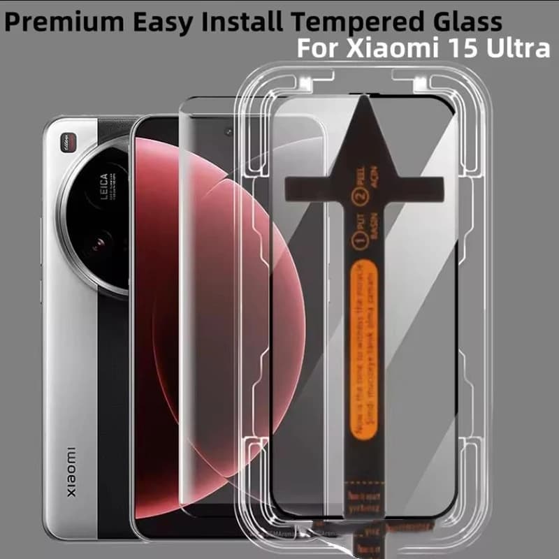 Pellicola Protettiva in Vetro Temperato a Installazione Automatica per Samsung Galaxy S25 S23 S24 S26 Ultra, S24 Ultra, S25 Ultra, S21, S22, S26 Plus
