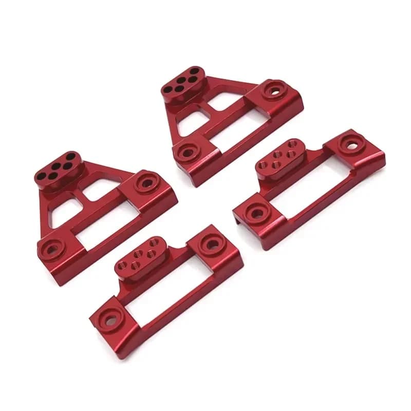 MJX Hyper Go H12Y H12Y + Supporto per torre ammortizzatore anteriore e posteriore in metallo 1/12 RC Crawler Car Parti di aggiornamento Accessori