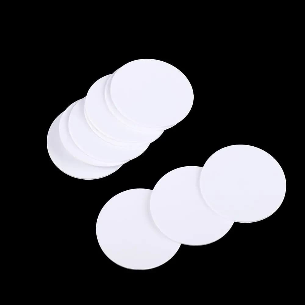 Etichette Adesive Rotonde con Chip NFC, Tag RFID a Forma di Moneta, Carte NFC Vuote