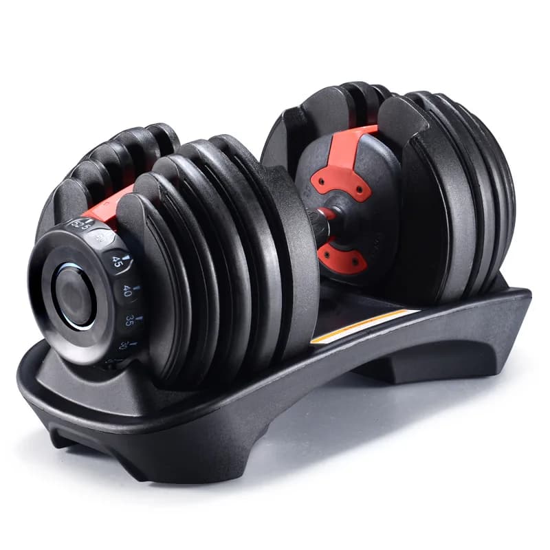 40kg 90lb Commercial Weight Dumbbell Home Automatic Adjustable Kettlebells for Weight Lifting