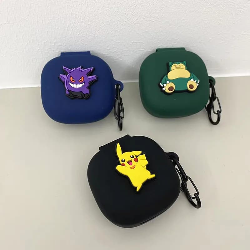 Potdemiel Pokemon Earphone Case For Anker Soundcore P31i/R60i NC Silicone Wireless Earbuds Anti-fall Protective Cover