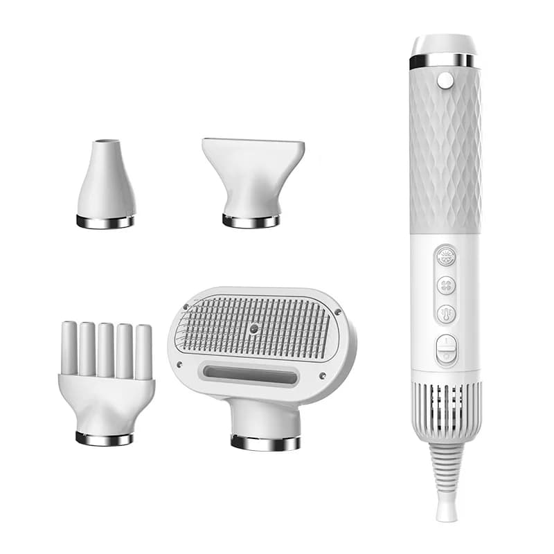 Factory Price Pet Hair Dryer | Silent Hair Dryer with 4 Nozzles | Professional Dog Toelecture Tool