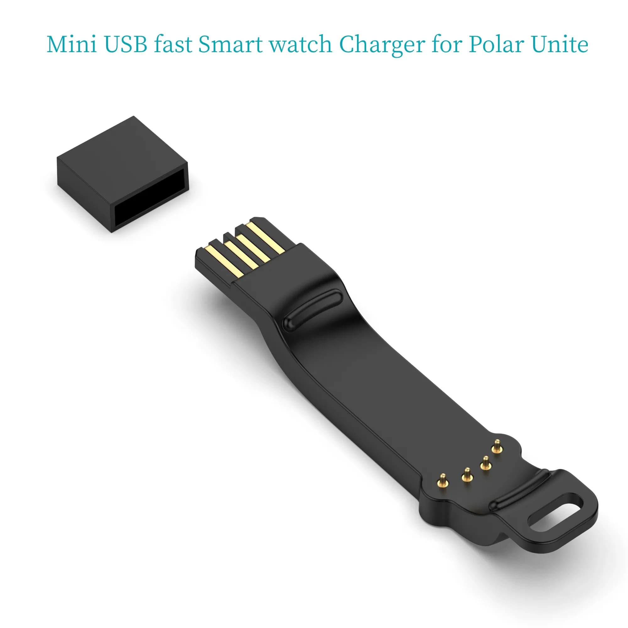 Adattatore di alimentazione di ricarica per caricabatterie rapido USB per smartwatch per Polar Unite