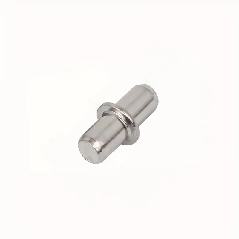 80 pcs Furniture Board Brackets Rust Resistant Finish, designed for Bookshelf Layer Pins, Iron Metal Material
