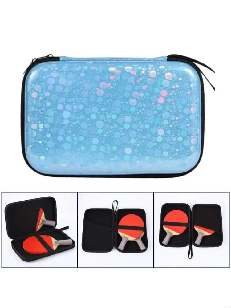 Pingpong Paddle Case Hard Shell Table Tennis Bat Case Table Tennis Racket Bag
