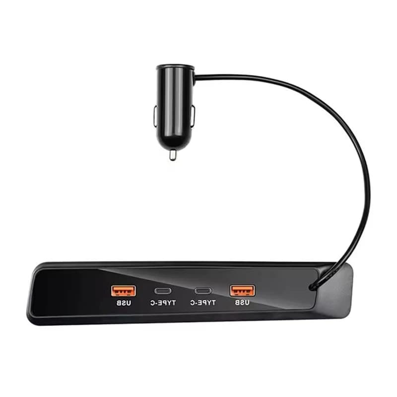 USB Type-C Fast Charger Splitter For Audi Q5L 2018-2024 Shunt HUB Docking Station Limited Time Offer