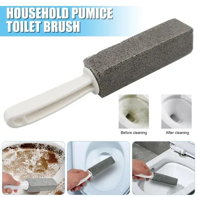 Detergente automatico per WC Spazzola in pietra pomice per WC Rimozione rapida Deodorante per macchie di urina Strumento per la pulizia della toilette dello sporco giallo