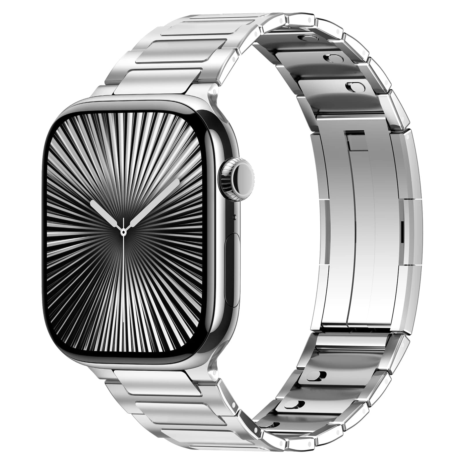 Stainless Steel Replacement Band for Apple Watch Ultra 3 2 Series 11 10 9 8 7 6 SE 49mm 46mm 45mm 44mm 42mm 40mm Strap