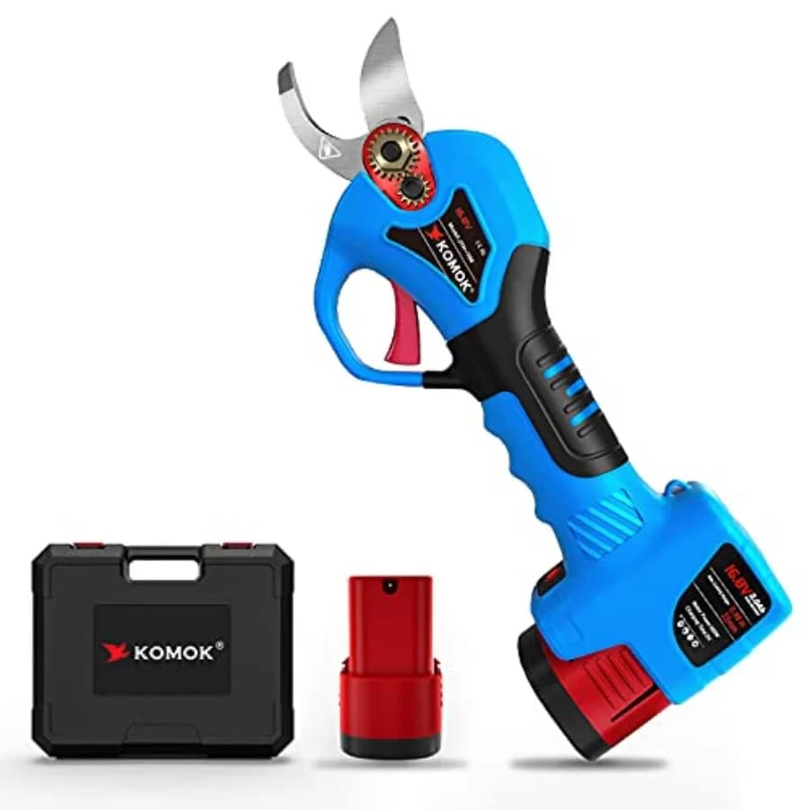 Electric pruning shears Professional Cordless Power Branch Cutter Fruit Tree Pruner 2PCS 2Ah Battery Operated Pruning She