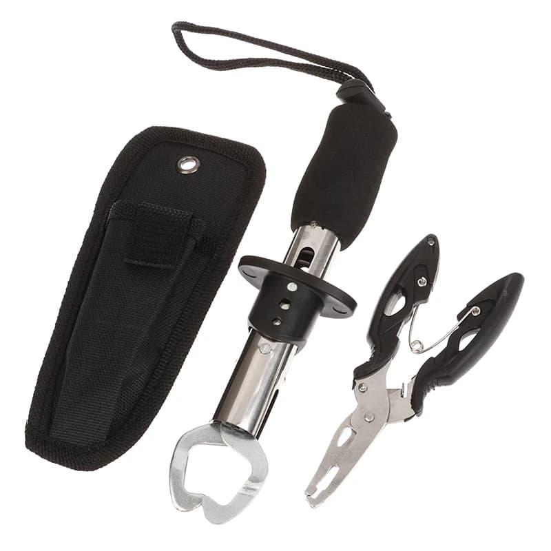 1 pz portatile controller per pesci pinza da pesca pinza per pesci pinza per labbra per pesci catcher mini pinze clip controller strumento di pesca