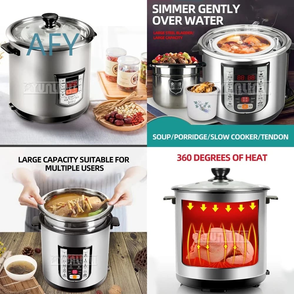 Multifunctional Electric Pressure Cooker for Instant Pot Ninja Foodi Crockpot Rice Cooker Slow Cooker Steamer Air Fryer