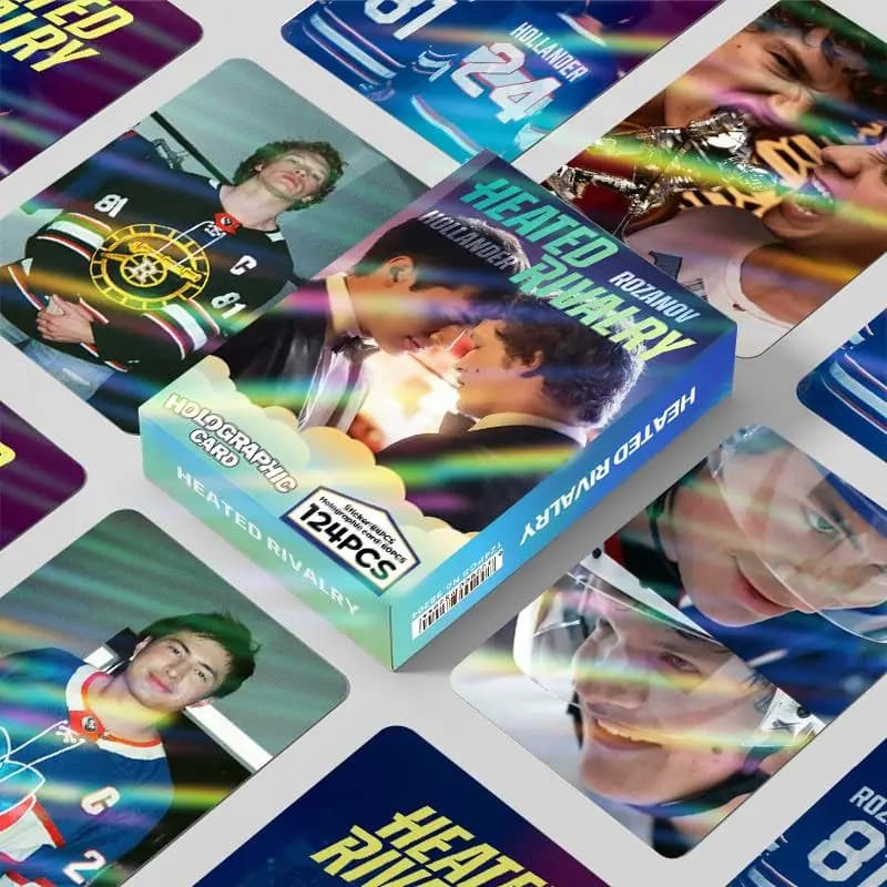 92-124Pcs TV Drama Heated Rivalry Lomo Cards 3 Inch HD Photo with Scrapbook Stickers Set Fans Collection Gift