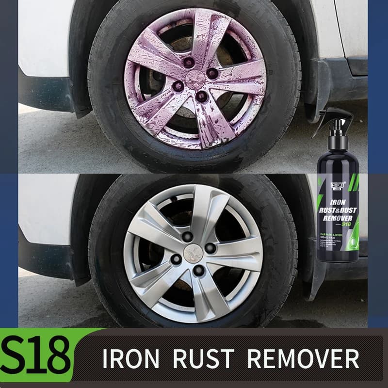 Spray antiruggine HGKJ S18 Mozzo automatico Rimozione ruggine Manutenzione Rimozione polvere di ferro Kit lucidatura per ristrutturazione auto