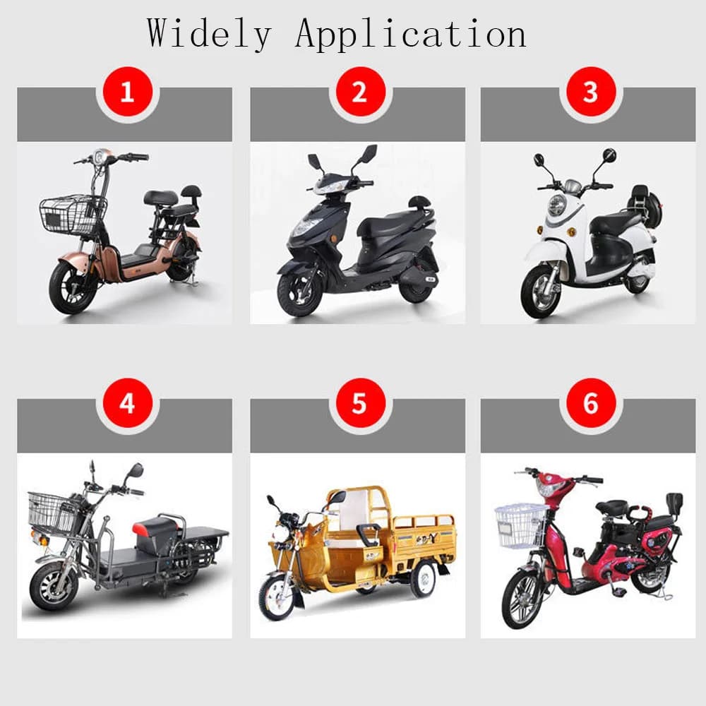 48V 72V 450W/500W/600W/800W/1000W/1200W Bici Elettrica Brushless DC Controller Motore DC Controller Motore Elettrico E-Scooter Parte