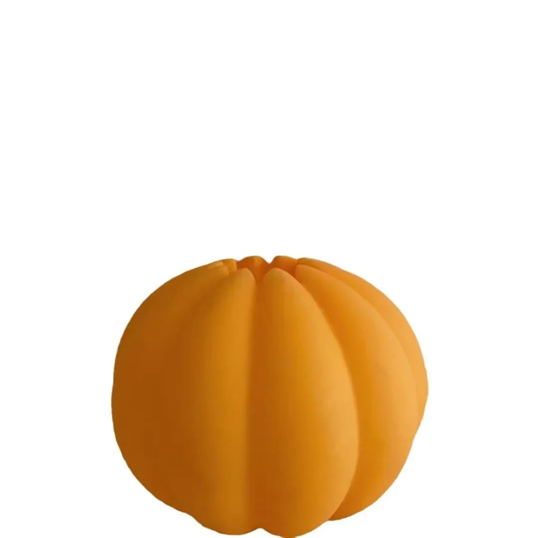 Lampada solare a forma di zucca arancione luminosa per esterni, decorazione per cortile, giardino e prato di ville, splendida luce notturna ornamentale.