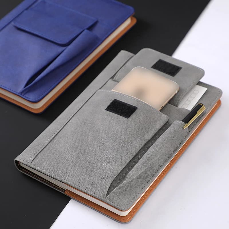 1PC Diario in pelle ricaricabile Notebook A5 Copertina rigida 200 pagine Quaderni di carta spessa Schizzo Journaling Notebook Forniture per ufficio